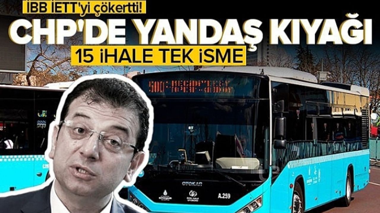 İETT ihalesi yine Özgür Karabat'ın mali müşavir olduğu şirkete! 2 ay süreli ihale 500 milyon lira