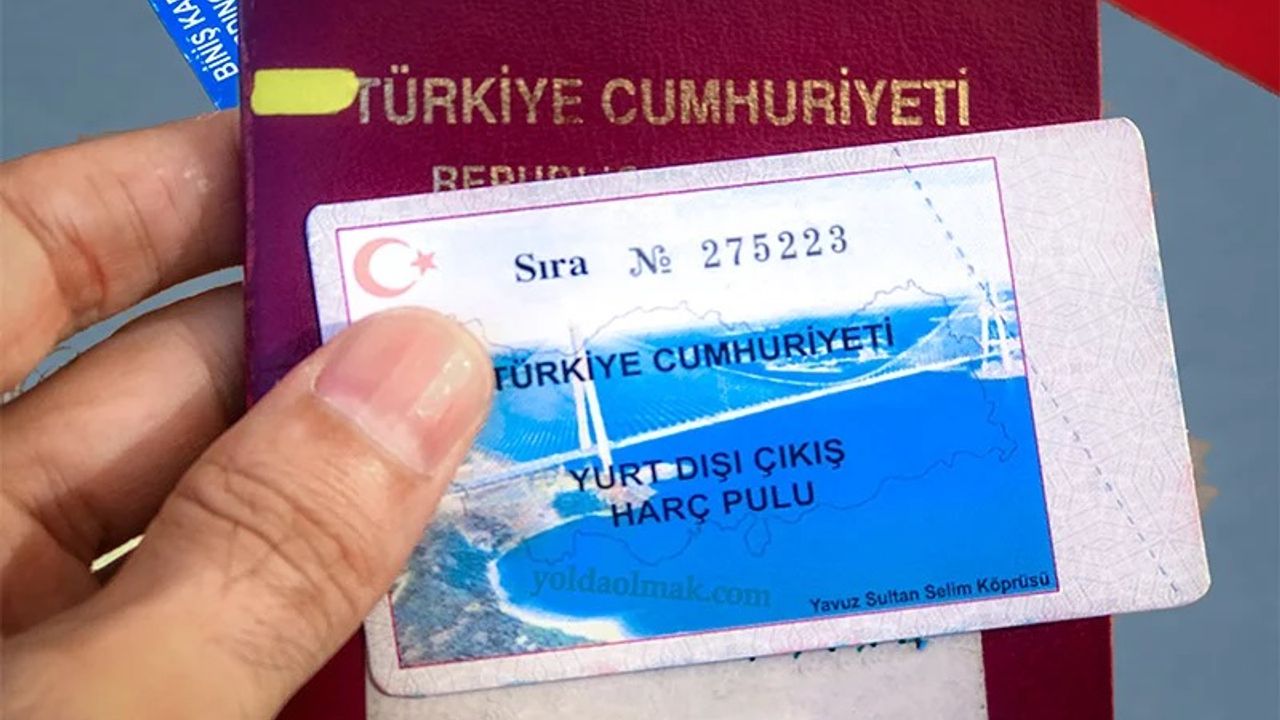 Son dakika... Yurt dışı çıkış harcına zam geldi.