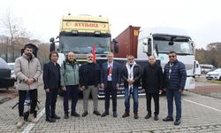 Eyüpsultan’dan Filistin’e 9 yardım Tırı