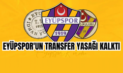 Eyüpspor'un transfer yasağı kalktı