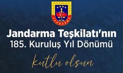 Jandarma Teşkilatı’nın 185. Kuruluş Yıl Dönümü Kutlu Olsun.