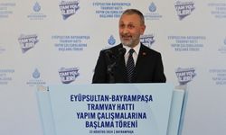 Eyüpsultan-Bayrampaşa Tramvay Hattı’nın Yapımına Başlandı.