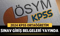 KPSS Ortaöğretim (Lise) sınav tarihi ve saati 2024 || KPSS ortaöğretim ne zaman, bu hafta mı?