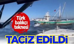 Türk balıkçı teknesini taciz eden Yunan botuna Sahil Güvenlik'ten müdahale