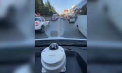 Sakarya'da ambulans geçişinde fermuar sistemi uygulandı: O anlar kamerada..