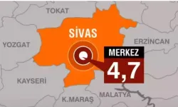 Son dakika... Sivas'ta 4.7 ve 4.1 büyüklüğünde 2 deprem