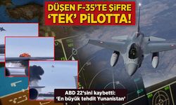 Düşen F-35’te şifre 'tek' pilotta! ABD 22’sini kaybetti: 'En büyük tehdit Yunanistan'