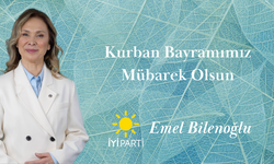 Emel Bilenoğlu’ndan Kurban Bayramı Mesajı: “Sağlık, huzur ve mutluluk diliyorum”