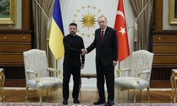 Cumhurbaşkanı Erdoğan, Ukrayna Cumhurbaşkanı Volodimir Zelenskiy ile bir araya geldi
