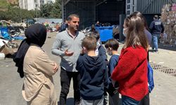Enka Okulları öğrencileri geri dönüşümün kalbi ESAM’ı ziyaret etti
