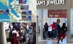 Los Angeles'a yağmacılar indi: Dükkanlar saniyeler içine boşaltıldı