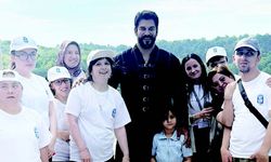 ENGELLİ ÇOCUKLAR SET ZİYARETİ YAPTI