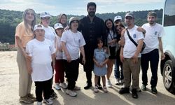 Eyüpsultanlı özel çocuklardan “Kuruluş Osman” dizi setine anlamlı ziyaret