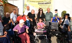 Engellilere özel indirim çadırı