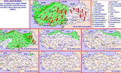 Meteoroloji 36 kent için uyardı! Bu saatlere dikkat: Sağanak ve soğuk hava alarmı
