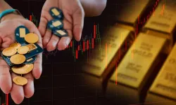 Tarihi zirve sonrası altında alarm! İki büyük etkiyle altın fiyatları geriledi