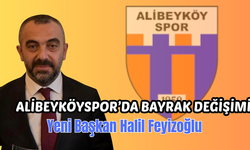ALİBEYKÖYSPOR'DA BAYRAK DEĞİŞİMİ