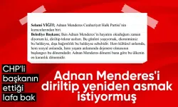 Mehmet Baykan: Adnan Menderes’in adını silmeye kalkmak milletin hafızasına saldırıdır