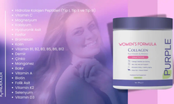 Kadın Sağlığına Özel Yenilikçi Formül: Purple Women’s Formula Collagen