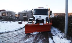 Eyüpsultan Belediyesi Yoğun Kar Yağışına Karşı 7/24 Sahadaydı