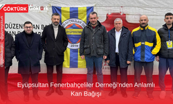 Eyüpsultan Fenerbahçeliler Derneği'nden Anlamlı Kan Bağışı