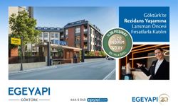 Göktürk’te Yepyeni, Ayrıcalıklı Bir Yaşam Başlıyor: Ege Yapı Göktürk Şimdi Satışta!