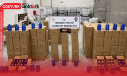 Tekirdağ’da dev operasyon: On binlerce litre etil alkol ele geçirildi