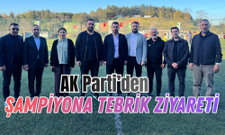 AK Parti'den şampiyon Göktürk Sarayspor'a tebrik ziyareti