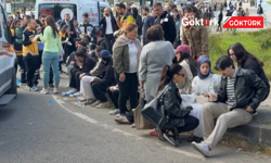 Bartın’da korkutan kaza: Halk otobüsü otomobilin üzerine devrildi, yaralılar var