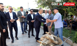 Eyüpsultanlı şehitlerimiz için kurbanlar kesildi