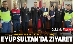 Eyüpsultan'da Jandarma'nın 187. kuruluş yılı ziyareti