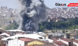 ARNAVUTKÖY'DE FABRİKA YANGINI: EKİPLER SEVK EDİLDİ