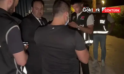 Alihan Kuriş'in gözaltına alınma anlarına ilişkin görüntüler ortaya çıktı.