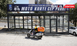 Eyüpsultan’da motokuryelere güvenli mola noktası