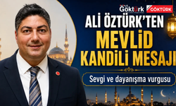 Ali Öztürk: Mevlid Kandili’nde dayanışmayı güçlendirelim!