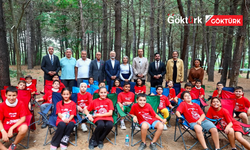 Çiftalan Doğa Kampı’nda Başkan Özmen ve İBB Genel Sekreteri Demir çocuklarla buluştu