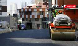 Alibeyköy Ahu Sokak’ta asfalt yenilendi