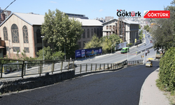 Emniyettepe Necati Molder Caddesi’nde asfalt çalışması