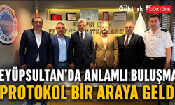 Eyüpsultan'da anlamlı buluşma: Protokol bir araya geldi