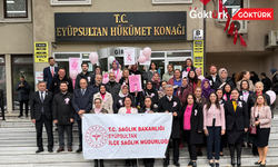 Eyüpsultan’da Meme Kanseri Farkındalığı İçin Yürüyüş Düzenlendi