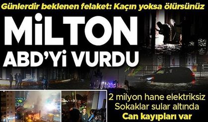 ABD'de Milton Kasırgası: En az 16 kişi öldü