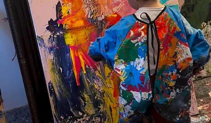 Almanya'da 3 yaşındaki 'Küçük Picasso'nun tablosu 290 bin euroya satıldı