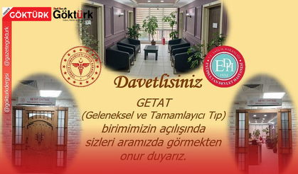 Eyüpsultan Devlet Hastanesi GETAT Ünitesi Açılıyor