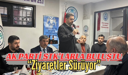 Eyüpsultan'da AK Parti'den STK ziyaretleri sürüyor