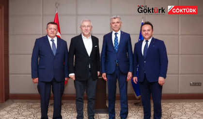 EYÜPSULTAN KAYMAKAMI YURT'TAN DENİZ KÖKEN'E HAYIRLI OLSUN ZİYARETİ