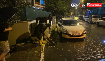 Eyüpsultan’da Sağanak Yağışa Karşı Ekipler 7/24 Sahadaydı