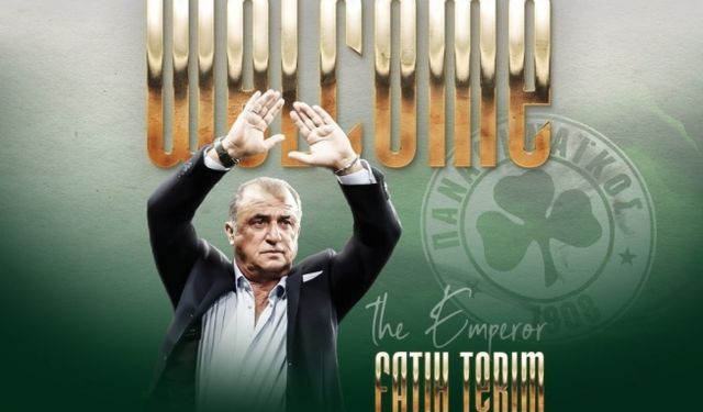 Panathinaikos, Teknik Direktörü Fatih Terim Oldu.