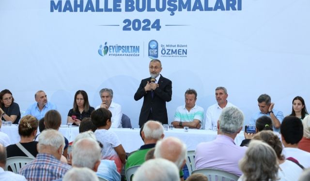 Başkan Özmen, Rami Cuma ve Rami Yeni Mahalle Sakinleriyle Buluştu