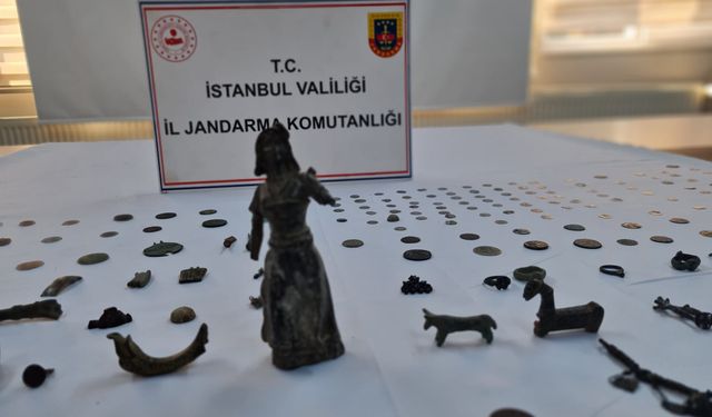 JANDARMA TARİHİ ESER KAÇAKÇILARININ PEŞİNİ BIRAKMIYOR