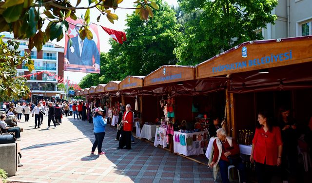 Göktürk’te kadınların gücüyle yükselen durağın adı: "Kadın El Emeği Durağı"